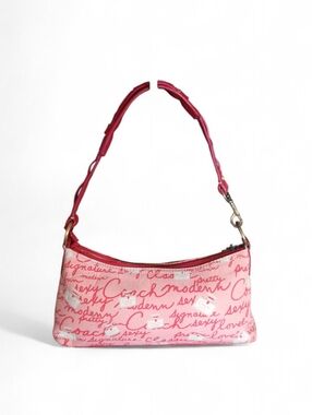 Vtg - '07 Coach Ltd Ed. - Fragrance launch - script *Rare-HTF Hobo (pristine)